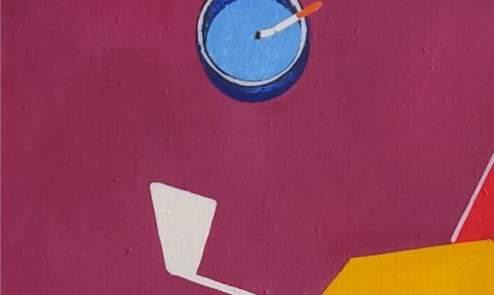 Autoportret z fajką. Ignacy Oboz