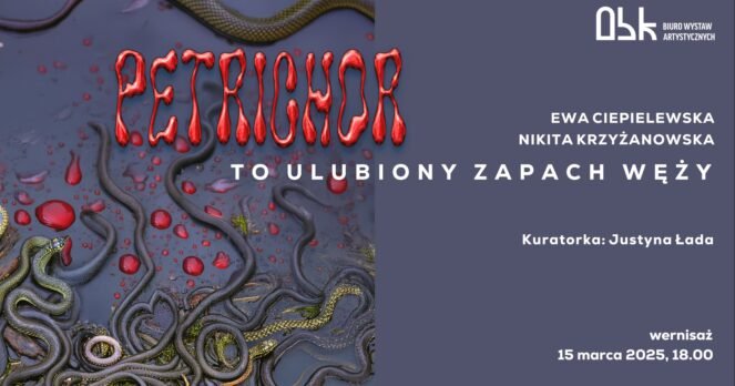 Petrichor to ulubiony zapach węży