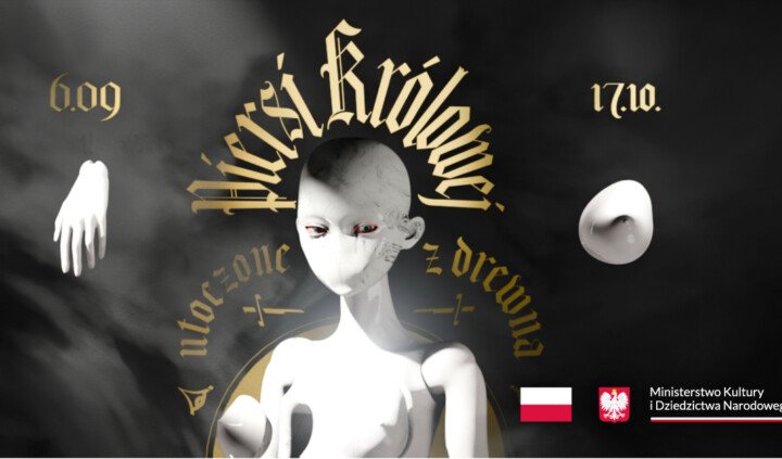 Piersi królowej utoczone z drewna