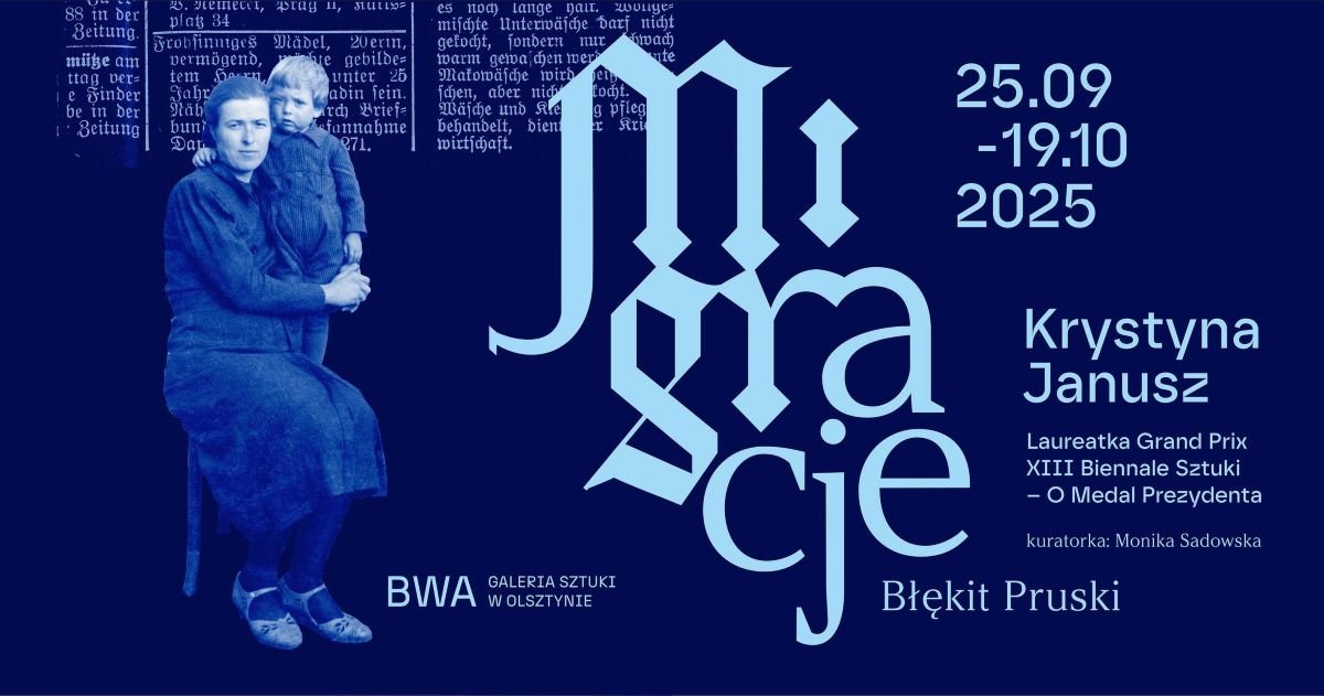 Migracje. Błękit Pruski