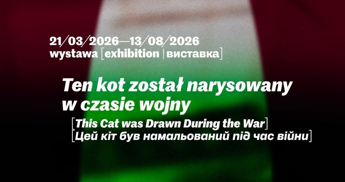 Ten kot został narysowany w czasie wojny